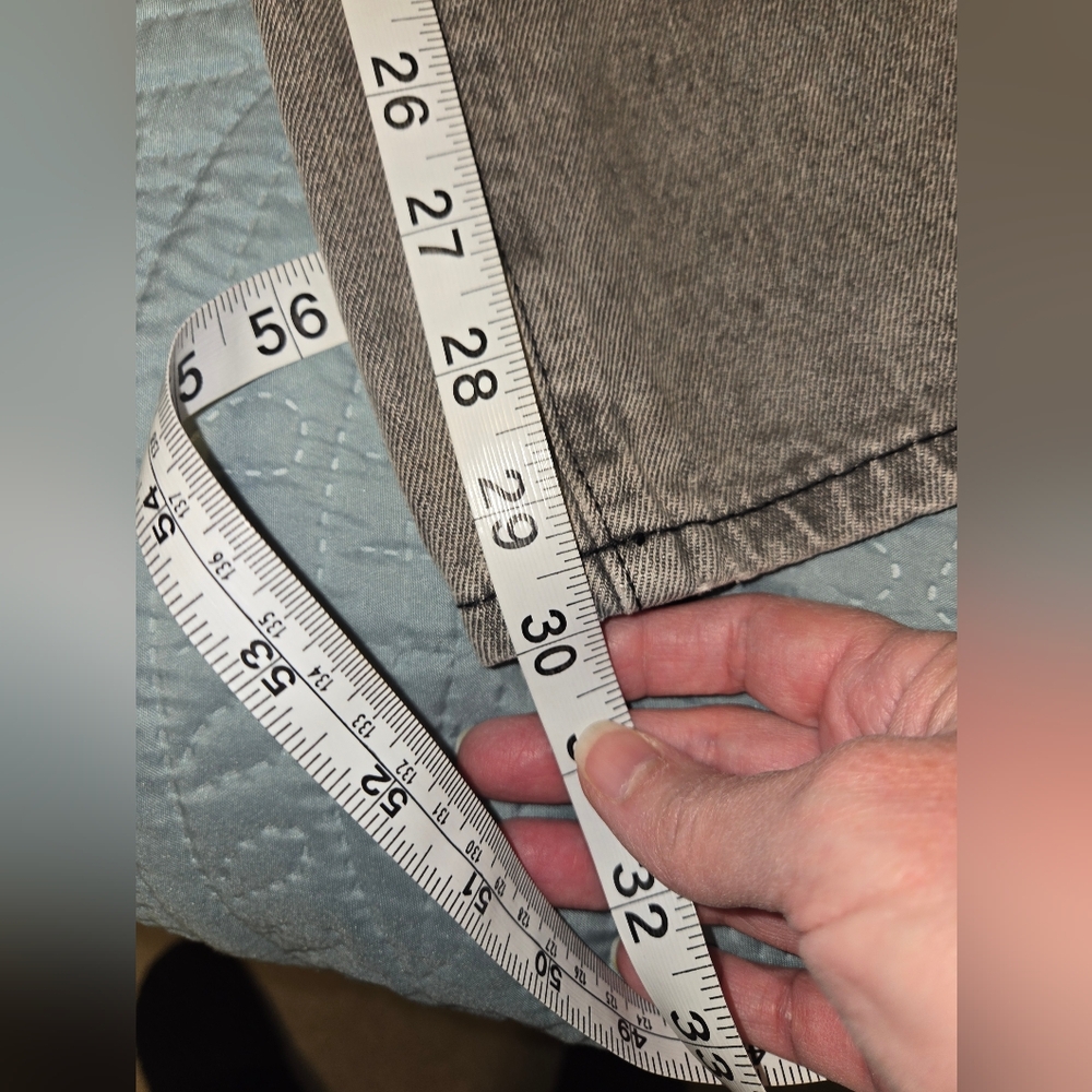 Edikted Women's S Gray Wide-Leg Jeans NEW - Picture 14 of 16